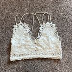 Peach Love California  White Lace Bandeau Photo 0