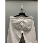 AMO Twist‎ Sea Salt Jeans Slim Fit Cut Ankle Length 4 Pockets White Size 28 Photo 4