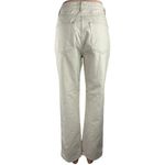 Reformation Cynthia White High Rise Non Stretch High Rise Straight Jeans Size 29 Photo 2