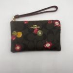 Coach Signature Holiday Ornament Print Wristlet NWT Photo 12