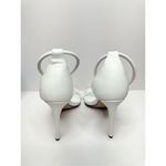 Schutz Dress Sandals Size 6B White Leather Open Toe Strappy High Heel Photo 5