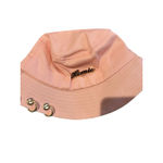 Homie Bucket Hat Pink Gold Rings Accent Trendy Streetwear Pink Photo 4