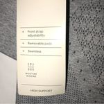 All In Motion High Support Seamless Bonded Sports Bra  Light Heather Gray Medium Photo 4