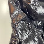 SAM. S13 Black Jane Sherpa Trim Hooded Down Puffer Coat Size M Photo 8