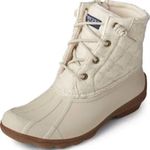 Sperry Syren gulf wool quilted tan size 8 Photo 0