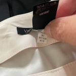 Victoria's Secret Victoria’s Secret Cream Ivory Satin Slip Dress Pleated Skirt Dk Grey Rhinestone Photo 10