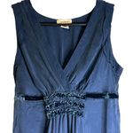 Sundance midnight blue sleeveless silk dress size 2 Blue Photo 1