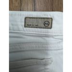 AG Adriano Goldschmied The Tomboy Crop White Jeans Women's 31 USA Photo 5