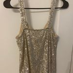 ZARA Sequin Tank Top Photo 5