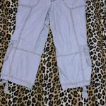 SO  Clothing Pink Low Rise Y2K Cargo Capris Photo 4