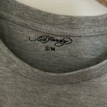 Ed Hardy  Graphic Grey T Shirt Dress Size S/M Photo 1