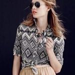 J.Crew  • boy fit diamond ikat linen shirt Photo 0