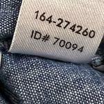 Loft Ann Taylor  Blue Cotton Skirt - Size 8 - EUC Photo 6