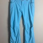 Burton DryRide Snowboard Ski Snow Pant Womens Medium Blue Outdoor Pockets Active Photo 2