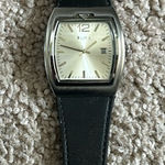 Apt. 9  women’s‎ vintage genuine leather silver/brown adjustable watch Photo 0