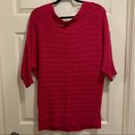 American Eagle  pink short sleeve sweater size XL Photo 3