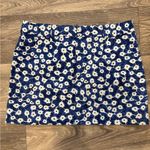 Kate Spade Saturday Women’s Blue White Floral Mini Skirt Size 2 Photo 1