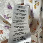 See By Chloe  Bow Floral-Print Georgette Blouse Size FR 36 Small US 4 Photo 6