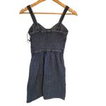 Japna  Sleeveless Jean Dress – Small – Button Front, Empire Waist Photo 4