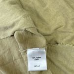 People‎ of leisure, oversized raw hem long sleeve shirt, size medium Yellow Photo 4