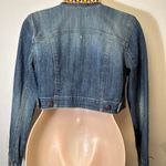 INC Women's youth stylish cropped denim jacket Photo 3
