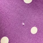Handmade Polka Dot Skirt Purple White A-Line Retro Midi Women Colorful Playful Photo 6
