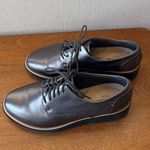 Clarks Sharon Noel Women Gun Metal Leather Loafer Size 7 SKU 2891 Photo 7