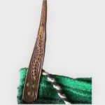 Free People Vintage  Green Southwest Inspired Print Crossbody Bag Photo 2