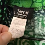 Vintage Leopard Print Retro Vivid Stretchy Jostar 3 Pc Set Tank Pants n Cardigan Size M Photo 4