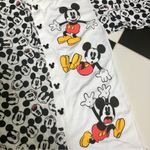 Disney Vintage 90s Romper Jumpsuit Mixed Print Pajama Loungewear Rare sz Medium Photo 5