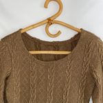 Romwe Cable Knit Long-Sleeve Dress Photo 3