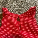 Monteau  Red Polka Dot Tank Top Photo 3