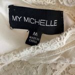 My Michelle  Ivory Lace Dress Size Medium Photo 8