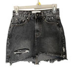 One Teaspoon  High Waist Dark Gray 2020 Mini Skirt‎ Photo 0