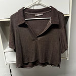 Abercrombie & Fitch Abercrombie Top Polo Brown Photo 0
