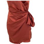 Hello Molly brown wrap dress If The Gown Fits Mini Dress Chocolate medium 6 Photo 3
