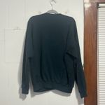 Top Stitch Green Crew Neck Long Sleeve Sweatshirt Kitten Christmas Wreath XL Photo 2