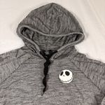 Disney Nightmare Before Christmas  Hoodie Sweatshirt Jack Skellington M  Cropped Photo 3