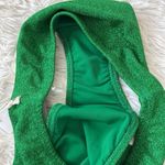 Good American Nwt Sparkle Good Waist Cheeky Bikini Bottom Summer green size 0/XS Photo 8