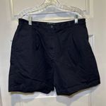 Ralph Lauren Lauren  Navy Blue Cotton Midi Shorts size 14 Photo 0