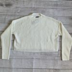 NWT Ambiance Vanilla White Knit Pullover Sweater Size M Photo 1