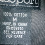 Passport M Cotton Military Army Green Zip Front Shacket Light Jacket Size M Photo 4