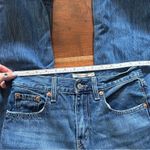 Levi's  Low Pro Straight Jeans Distressed Knee Holes Ripped 100% Cotton‎ Size 24 Photo 7
