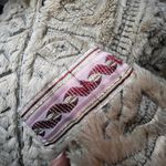 BNCI Plush Faux Fur Jacket SZ M Hooded Country Southwest Navajo Western Cozy Tan Size M Photo 5