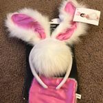 Bunny ears costume White Photo 0