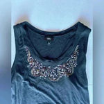 Y2K Mossimo Jeweled Tank Top Size L Black Size L Photo 1