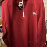 Russell Athletic Arkansas Razorback Quarter Zip Photo 0