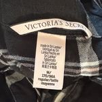 Victoria's Secret Victoria’s Secret Plaid Black, White and Light Pink Women's Pajama Set size M Photo 12