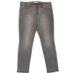 Sonoma Gray Skinny Denim Jeans ~ Womens Plus Size 16 Photo 2