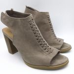 Gap suede braided peep toe sandals Size 7 Photo 0